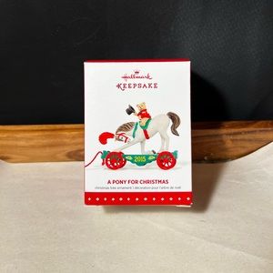 “A Pony for Christmas” Hallmark Keepsake Ornament